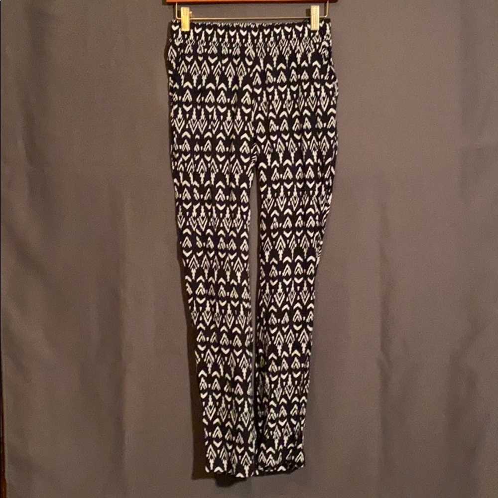 H&M Divided Black & White Trousers